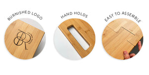 Bamboo Root Board by The Root Board