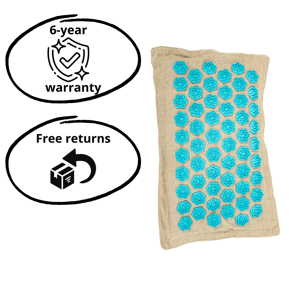 Lotus Acupressure Pillow Advanced - Pecan