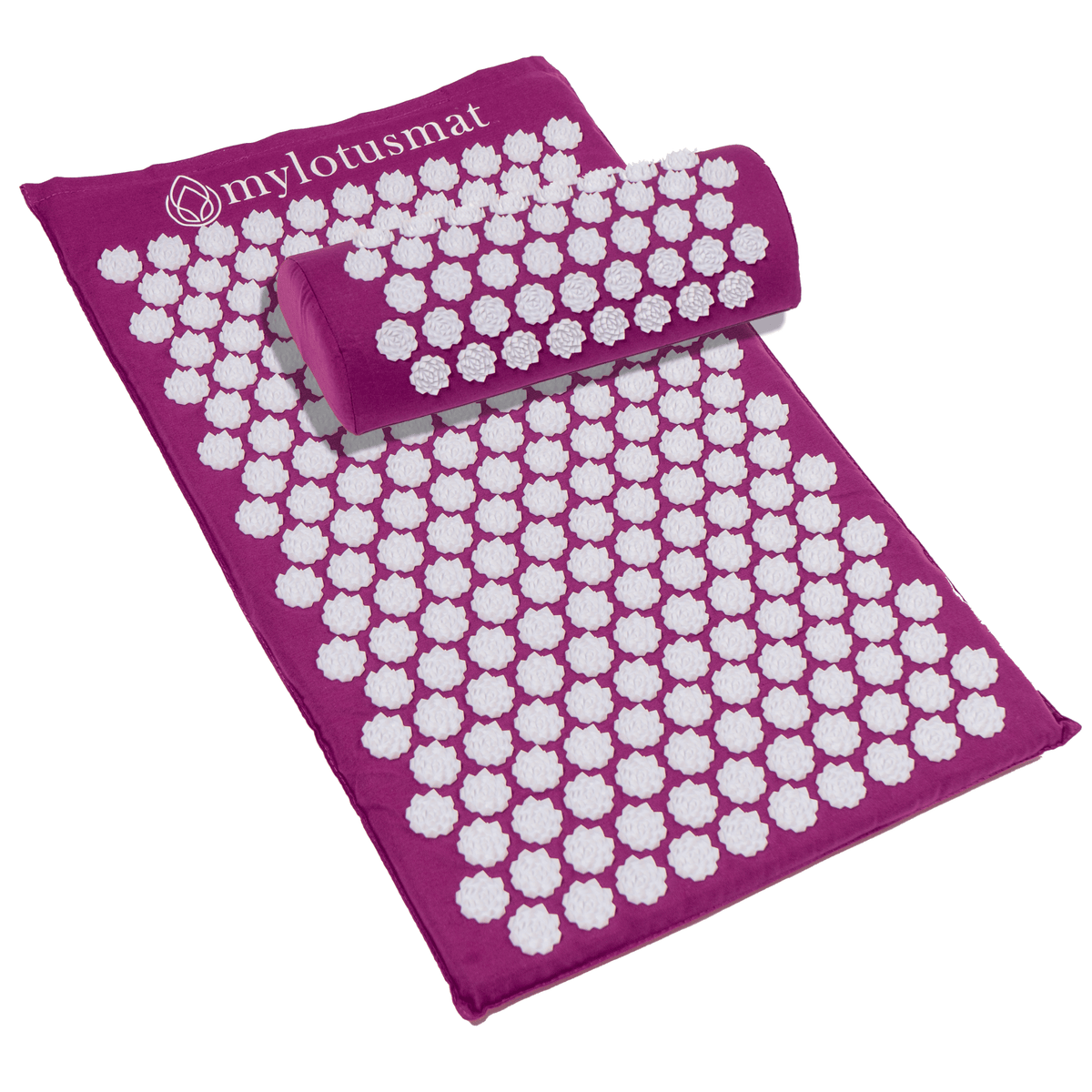 Lotus Acupressure Pillow - Magenta
